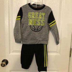 Greatness Sweat Suit - 2T